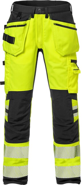 Fristads High Vis Handwerker Stretch-Hose Kl. 2 2707 PLU C50 - Neu