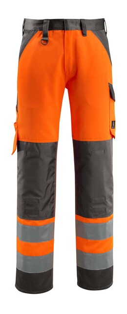 Mascot Maitland Arbeitshose mit Knietaschen, Hi-Vis Orange/Dunkelanthrazit - Neu