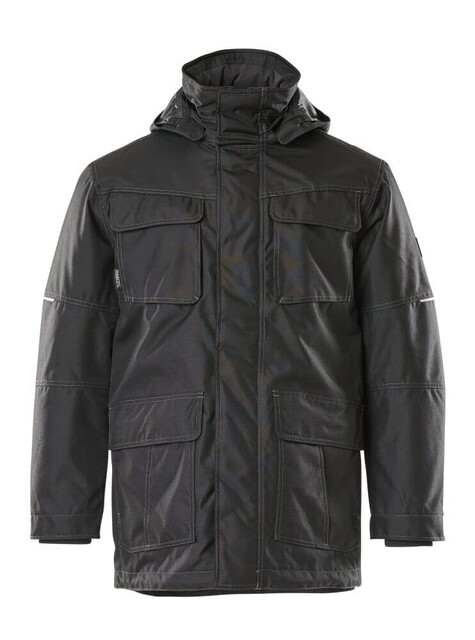 MASCOT Dayton Parka 2XL Schwarz – Atmungsaktiv, Wind- & Wasserdicht - Neu