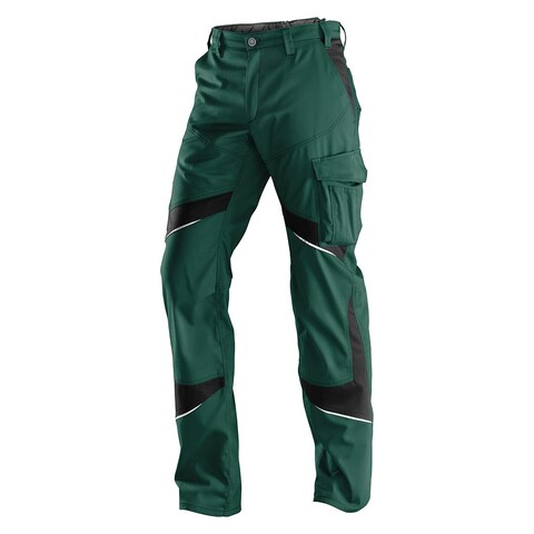 KÜBLER ACTIVIQ Arbeitshose Moosgrün/Schwarz Gr. 56 – Robuste Bundhose - Neu
