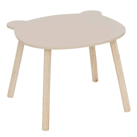 Atmosphera Kindertisch Teddy Bear – runder Holztisch für Kinder - Sehr gut