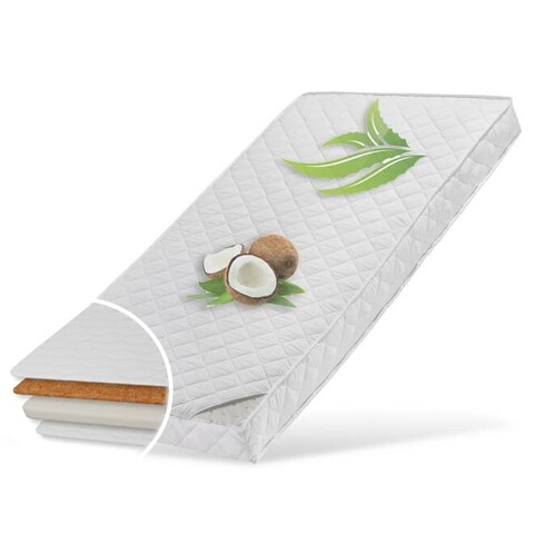 Kids Collective Babymatratze 7 0x140 weiß ohne Spannbettlaken