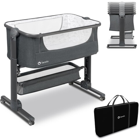 Lionelo Timon Grey ohne  Matratze