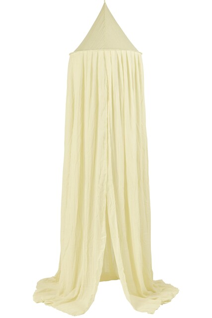 Meyco Betthimmel Uni Soft Yellow – Klamboe für Babybett - Wie neu