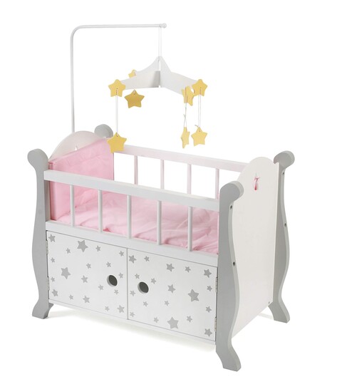 BAYER CHIC 2000 Puppenbett mit Mobile Stars