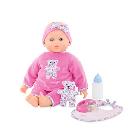Corolle Mon Grand Poupon Lucille interaktive Babypuppe 42 cm - Wie neu