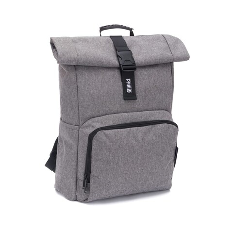 Fillikid Wickelrucksack Tokio grau melange