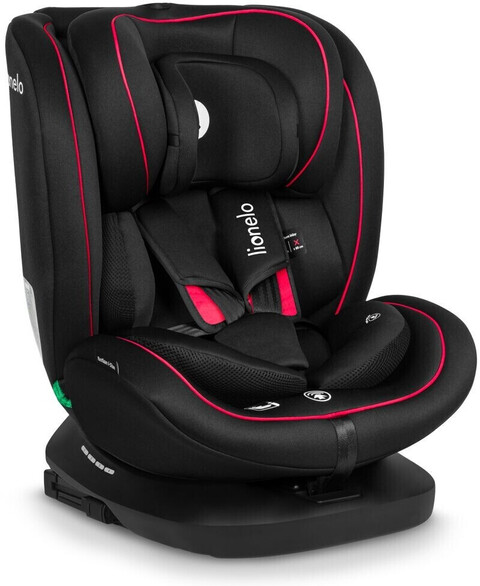 Lionelo Kindersitz Bastiaan i-Size schwarz rot
