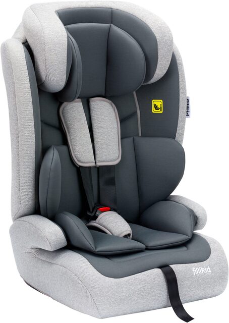 Fillikid Kindersitz Olli grau – i-Size Autositz für 76-150 cm - Wie neu