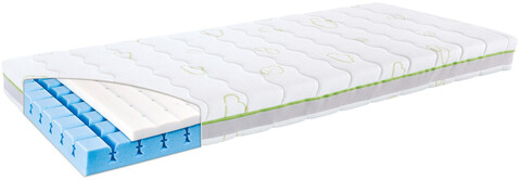 Träumeland Schlummerland Matratze 120x200 cm – Kaltschaum, TENCEL® Bezug - Gut