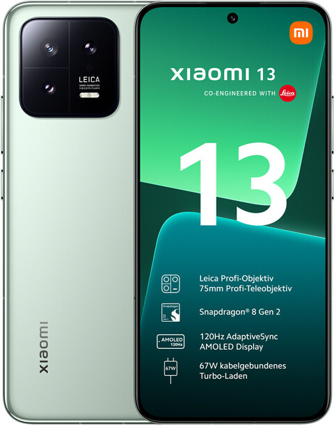 Xiaomi 13 8GB RAM 256GB Dual-SIM flora green