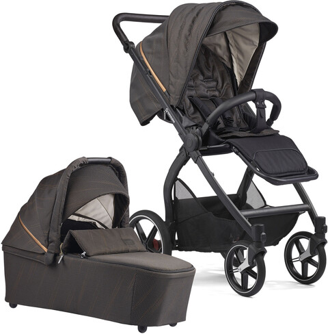 Gesslein FX4 Soft+ Swing schwarz Kinderwagen