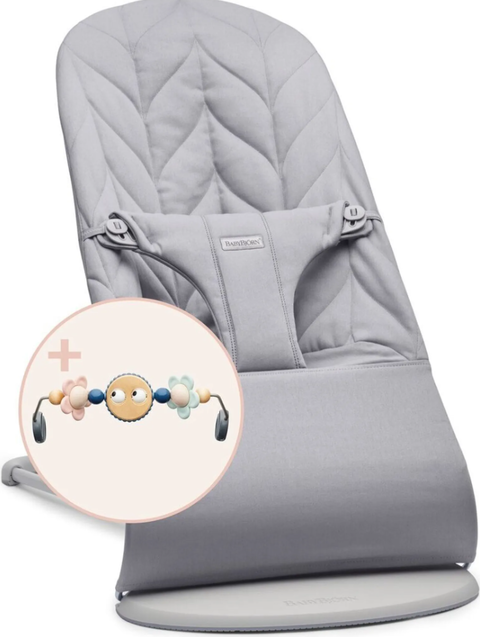Babywippe Bliss Bundle grau