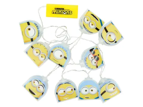 Minions Lichterkette 10 LED Lämpchen