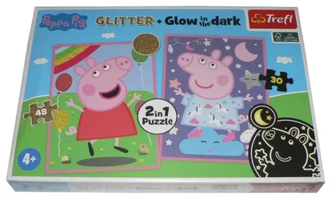Peppa Wutz 2in1 Glow in the Dark Puzzle