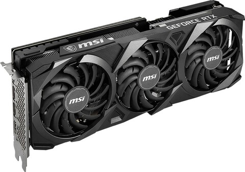 Refurbished MSI GeForce RTX 3070 VENTUS 3X OC 8GB GDDR6X schwarz für 339.00 EUR