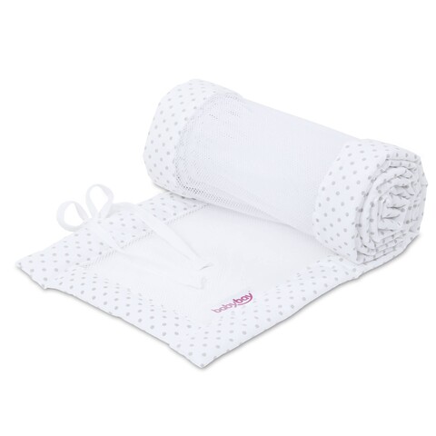 Babybay Nestchen Mesh-Piqué XXL weiß