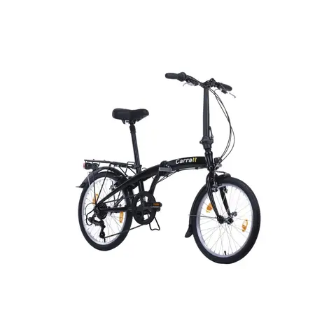 Carratt Alu Faltrad 20 Zoll 7-Gang Revoshift schwarz