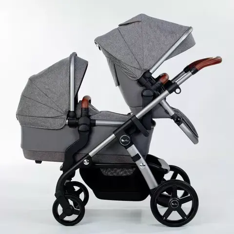 Silver Cross Kombikinderwagen Wave Zinc Grau