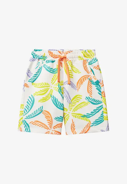 KANZ Jungen Bermudas, allover bedruckt, multicolor - Neu