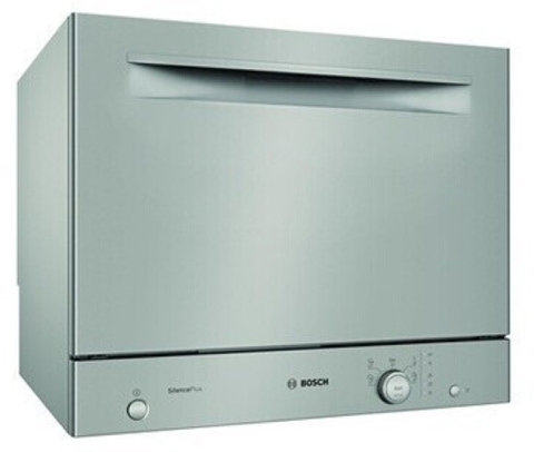 Bosch Serie 2 SKS51E38EU Tisch-Geschirrspüler Standgerät edelstahl