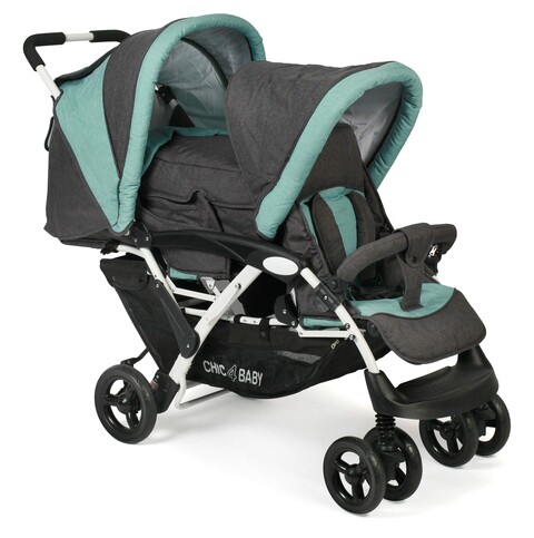 Chic 4 Baby Geschwisterwagen Duo Melange Mint