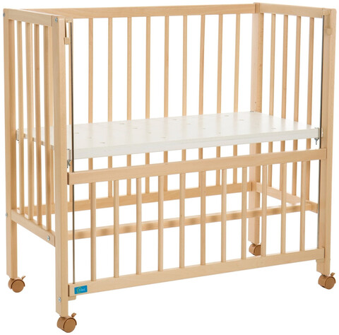 Fillikid Beistellbett Cocon Holz Kinderbett natur 94,5x46 cm