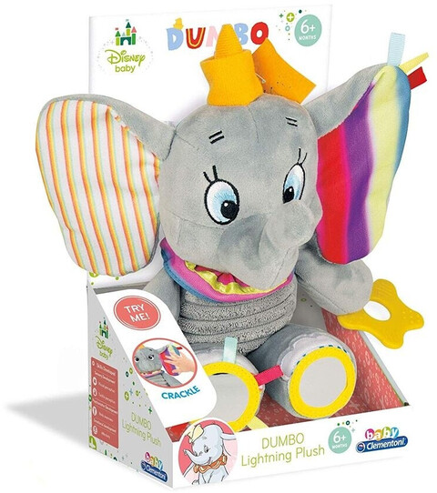 Clementoni Disney Baby Dumbo Aktivitäts-Plüsch