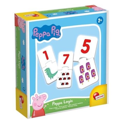 Peppa Pig Logikspiel – Nombres & Couleurs 2‑in‑1 Puzzle