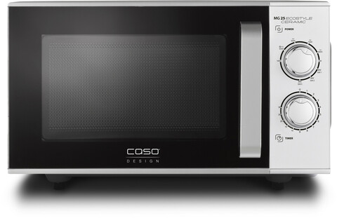 Caso MG 25 Ecostyle Ceramic Mikrowelle silber