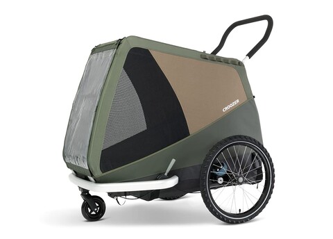 Croozer Dog Tammo Fahrradanhänger moss green