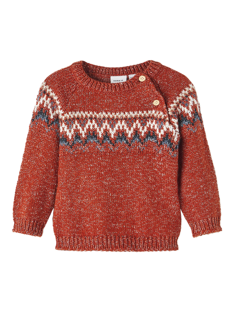 name it Strickpullover Nbmripal Arabian Spice