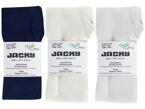 Jacky Baby-Strumpfhose 3er-Pack navy/white/offw.