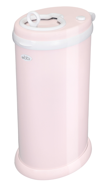 Ubbi Windeleimer Blush – Geruchsdichter Windeleimer aus Stahl in Rosa - Sehr gut