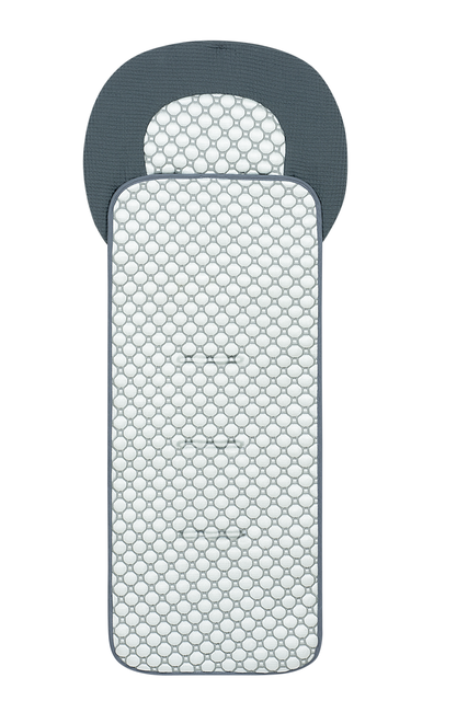 Odenwälder Kinderwagen-Auflage Iceberg grey