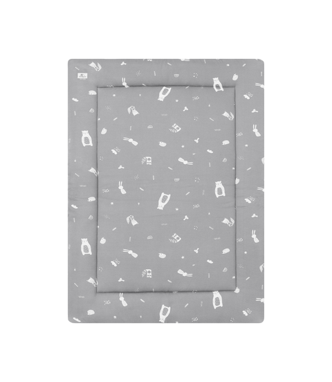 Kindsgard Krabbeldecke legelig 80x100 cm grau – OEKO-TEX zertifiziert - Neu
