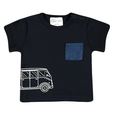 pink or blue T-Shirt Bus Größe: 62