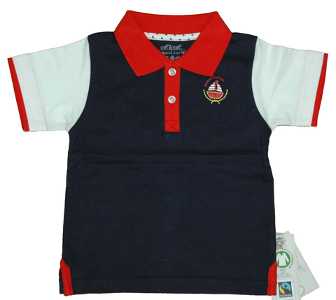 EBI & EBI Boys Poloshirt Marine Größe: 80