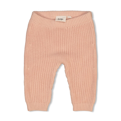 Feetje Strickhose The Magic is in You Roze – Babyhose aus Bio-Baumwolle - Neu