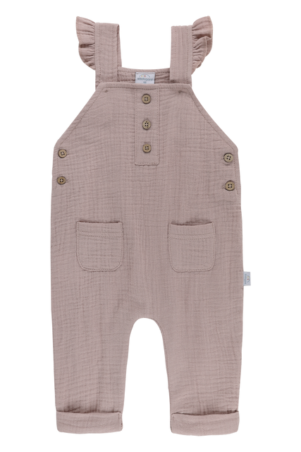 Kindsgard Musselin Latzhose himma altrosa