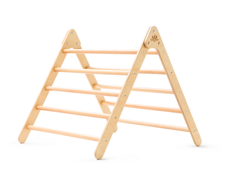 Kinderfeets® Kletterdreieck Medium – Nachhaltiges Holzspielzeug für Kinder - Gut