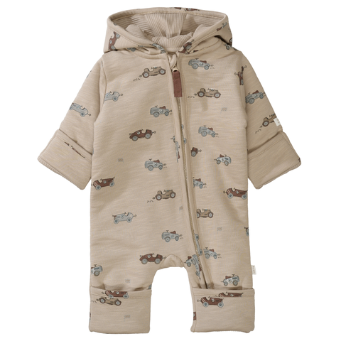Staccato Baby Overall dark nature gemustert mit Kapuze und Reißverschluss - Neu