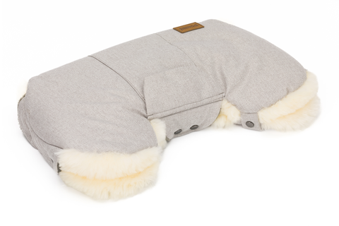 Fillikid Handwärmer Nyby Style Lammfell champagner für Kinderwagen - Neu