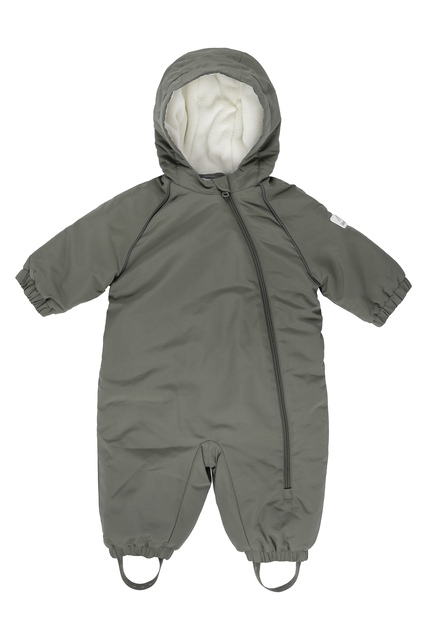 kindsgard Schneeanzug Snekae Grau – Warmer Baby Overall mit Fleecefutter - Neu