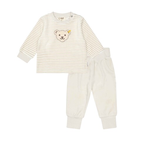 Steiff Set Strampler + Langarmshirt GOTS Wind Chime - Neu