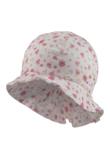 Sterntaler Sonnenhut Blumen ecru – Baby Sommerhut mit UV-Schutz - Neu