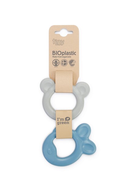 dantoy tiny Beißring Blau 2 Stück 6014