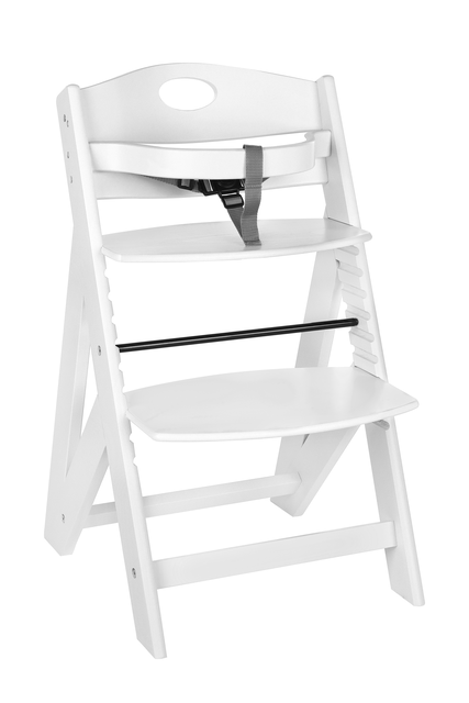 kindsgard Hochstuhl Sidda Weiß – Ergonomischer, mitwachsender Kinderstuhl - Gut