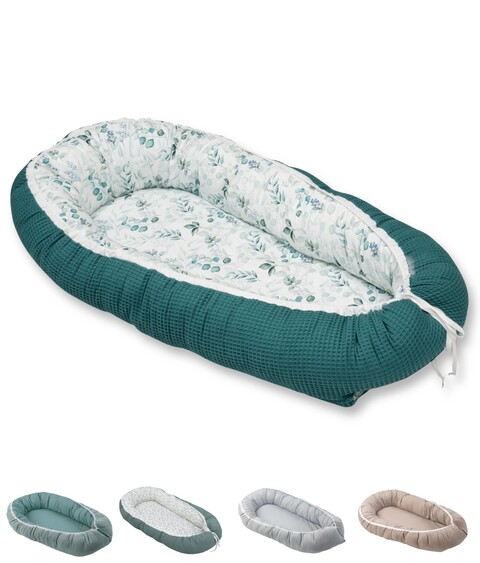 Ullenboom Kuschelnest Waffel Eucalyptus-Petrol