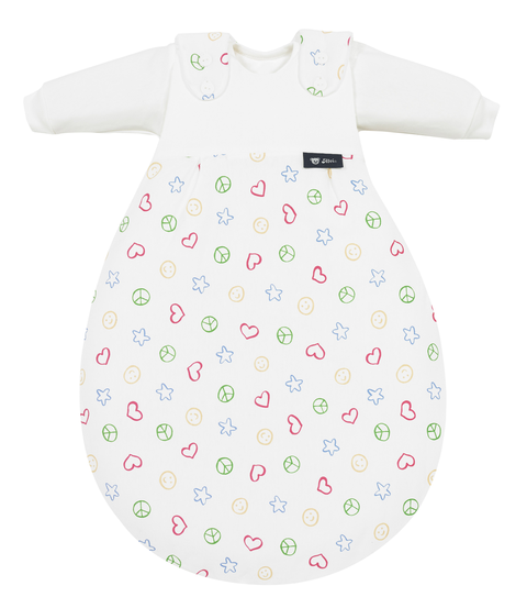 Alvi Baby-Mäxchen 2-tlg. Happy – Babyschlafsack für erholsamen Schlaf - Wie neu